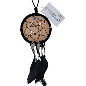 Charlotte Dreamcatcher Earring Set 5 Studs + Owl Dangles Boho Festival NWT